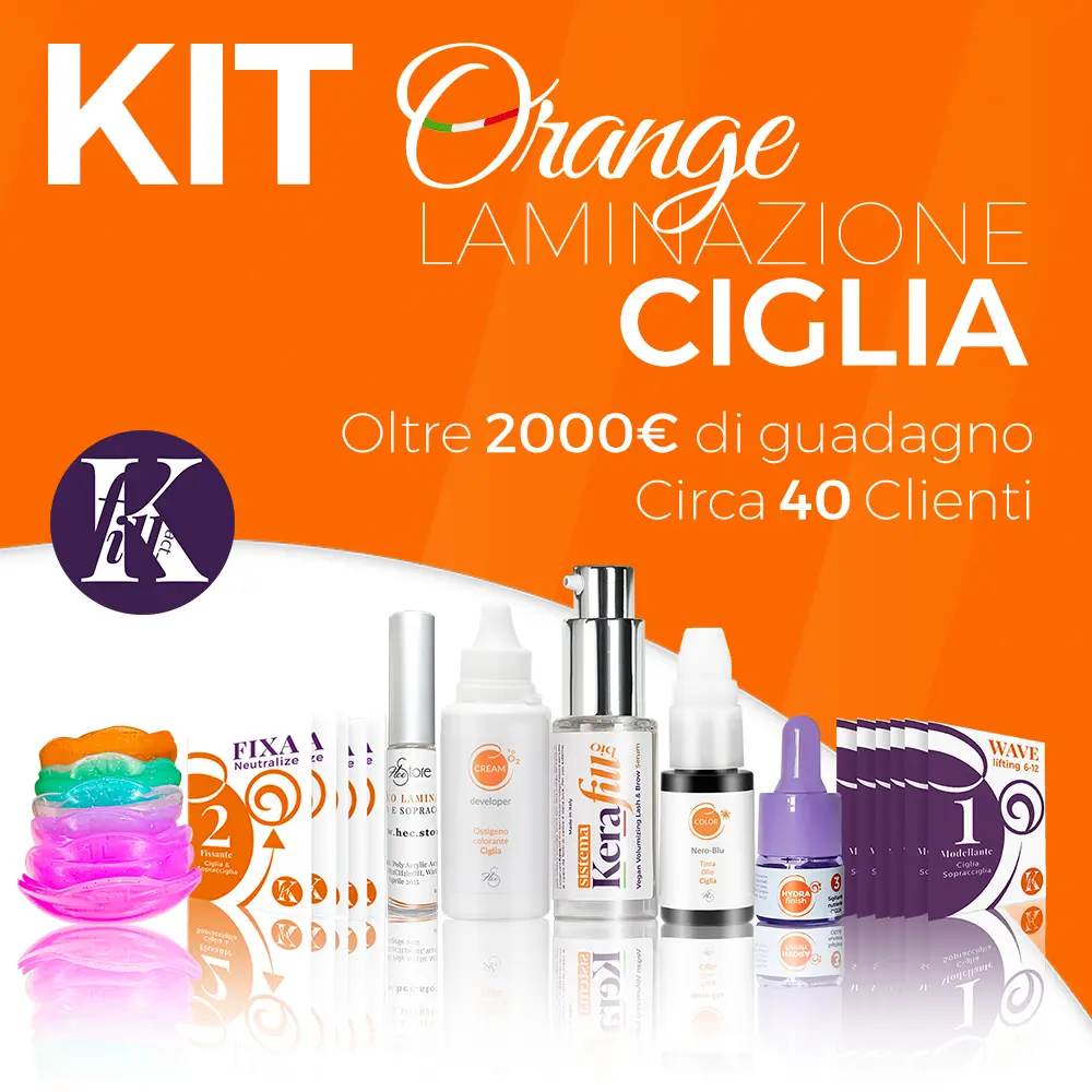 KIT Laminazione Ciglia Orange