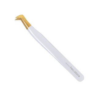 Pinzetta Ciglia Volume ad elle 90-gradi Punta Grossa foto intera di una Pinzetta Ciglia Volume ad L 90-gradi Punta Grossa