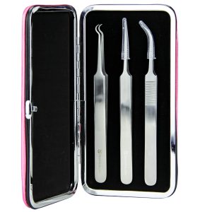 Custodia Pinzette Ciglia Rigida e Magnetica