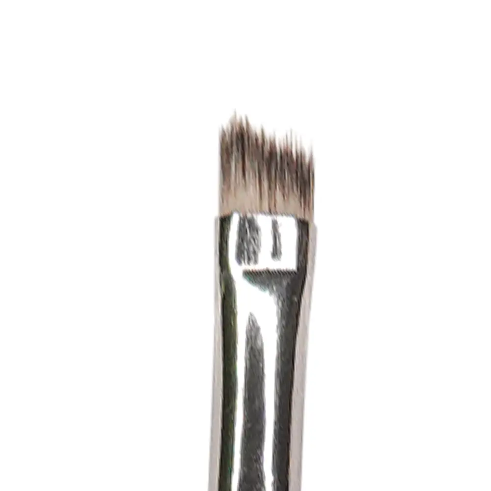 pennello hennè pennello sottile manico nero testina tagliata in diagonale