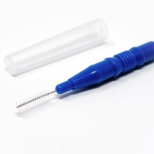 foto di un Pettinino Rimozione Tinta blu con tappo