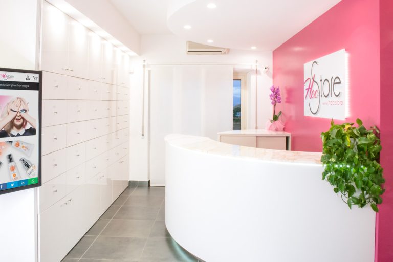 foto dell'interno del Negozio HEC Store Roma