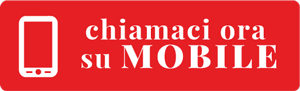 pulsante rettangolare rosso con scritta bianca chiamaci su mobile