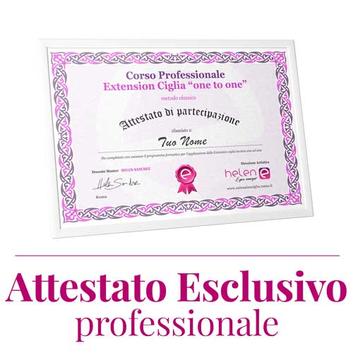 mockup di attestato viola bianco in prospettiva con cornice