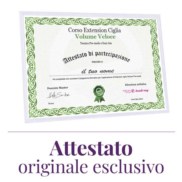 cornice mockup con dentro certificato scritte verdi